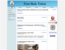 Tablet Screenshot of fsu-skak.dk